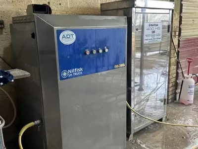 Full service carried out on a Nilfisk SH Truck Booster and Nilfisk DTE 500 HS system, ensuring both units are running efficiently, reliably, and ready for continuous industrial cleaning use in Sutton Coldfield 